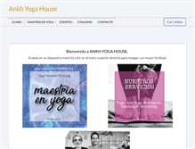Tablet Screenshot of ankhyogahouse.com